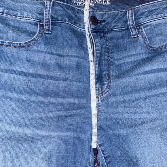 American Eagle Jeggings Size 14 Long Preowned - Picture 2 of 8